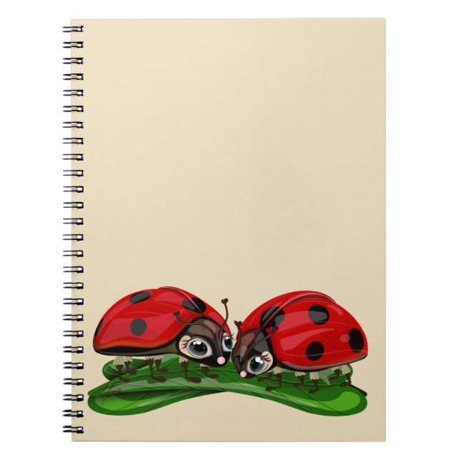 Caderno Espiral Joaninhas  (Frente)