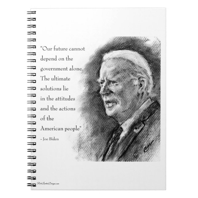 Caderno Espiral Joe Biden & Cote (Frente)