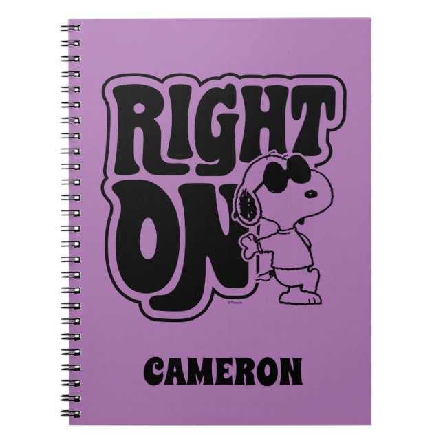 Caderno Espiral Joe Legal - Direita Em (Frente)