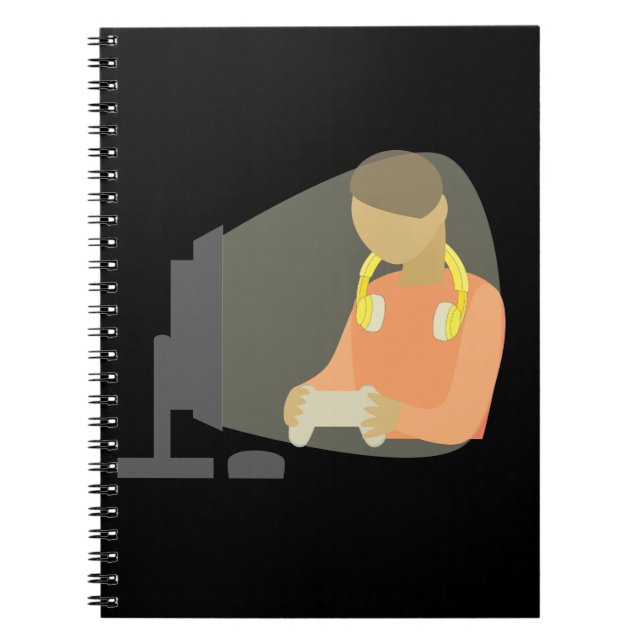 Caderno Espiral Jogador (Frente)