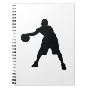 Caderno Espiral Jogador de basquete
