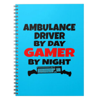 Caderno Espiral Jogador de Controladores Ambulantes
