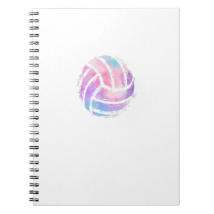 Caderno Espiral Jogador de Voleibol Esportivo
