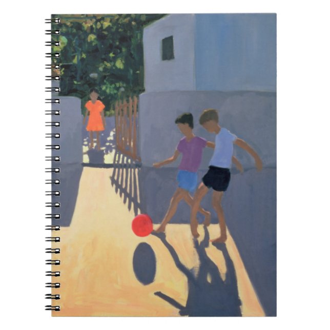 Caderno Espiral Jogadores de futebol Kos 1993 (Frente)