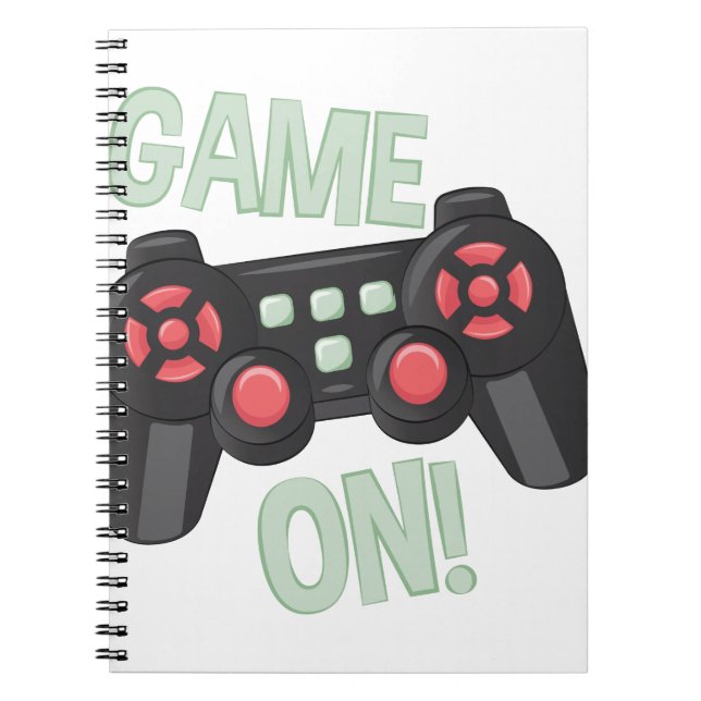 Caderno Espiral Jogo em (Frente)