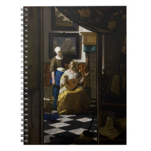 Caderno Espiral Johannes Vermeer - A Carta do Amor