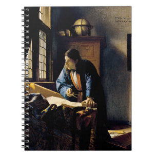 Caderno Espiral Johannes Vermeer - A Geógrafa