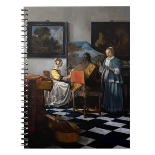 Caderno Espiral Johannes Vermeer - O concerto