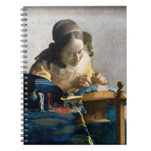 Caderno Espiral Johannes Vermeer - O Lacemaker