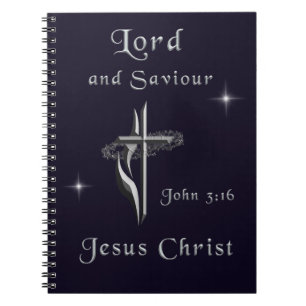 Caderno Espiral John 3:16