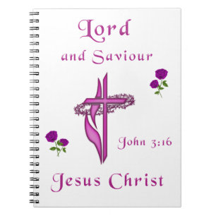 Caderno Espiral John 3:16