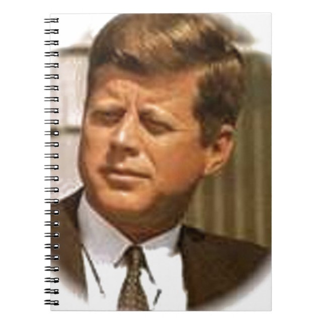 Caderno Espiral John F Kennedy (Frente)