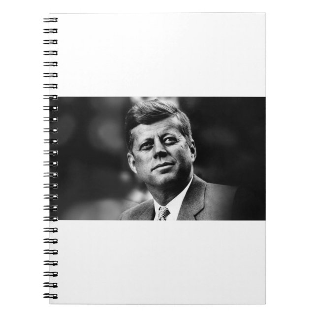 Caderno Espiral John F Kennedy (Frente)