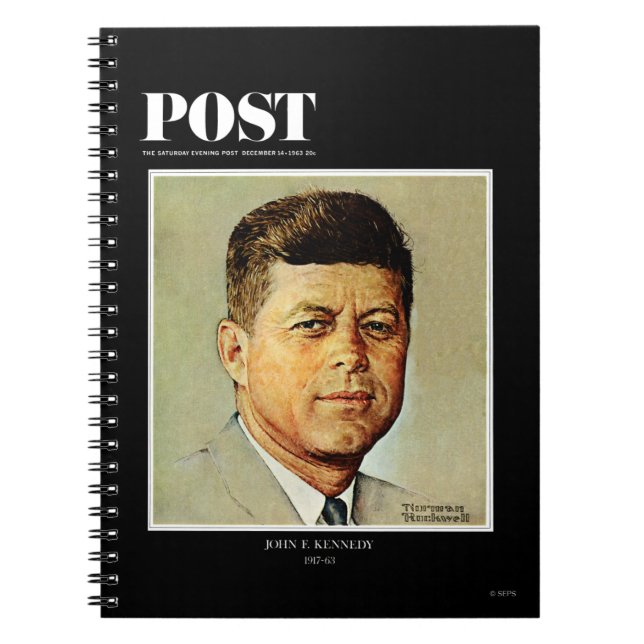 Caderno Espiral John F. Kennedy em MEMORIAM (Frente)