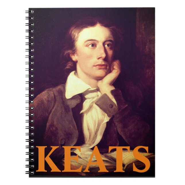 Caderno Espiral John Keats (Frente)