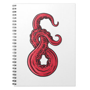 Caderno Espiral Joined tentacles