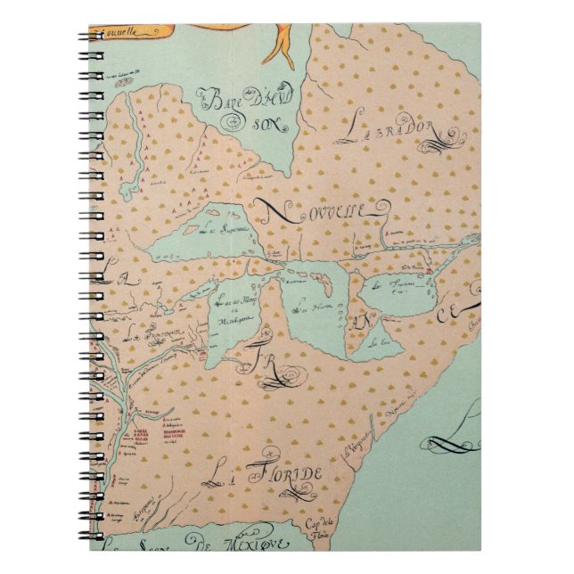 CADERNO ESPIRAL JOLLIET: AMERICA DO NORTE 1674 (Frente)