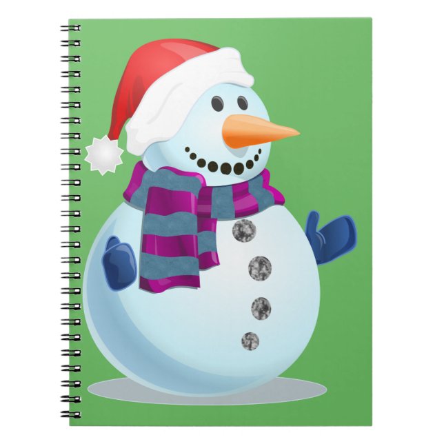 Caderno Espiral Jolly Snowman (Frente)