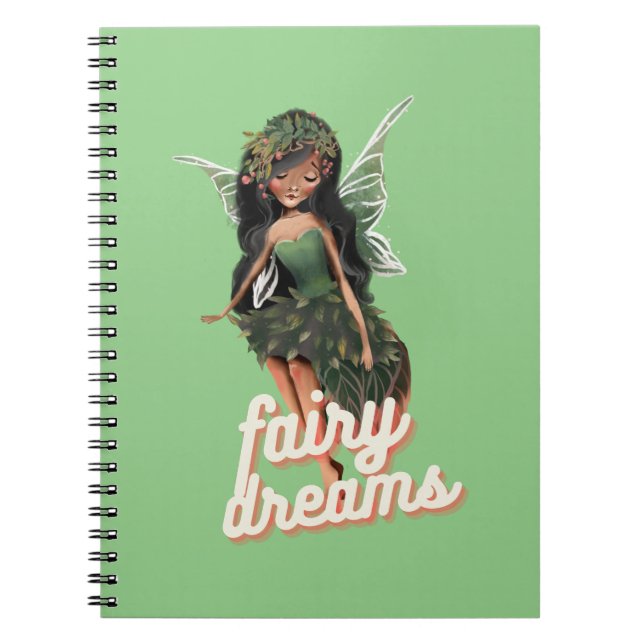 Caderno Espiral Jornal da Fada Negra (Frente)