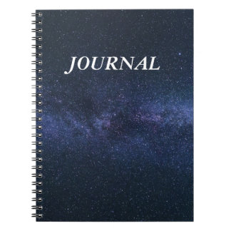 Caderno Espiral Jornal de tipografia mínima moderna