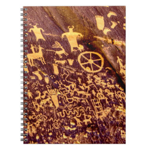 Caderno Espiral Jornal Rock American Indian Utah