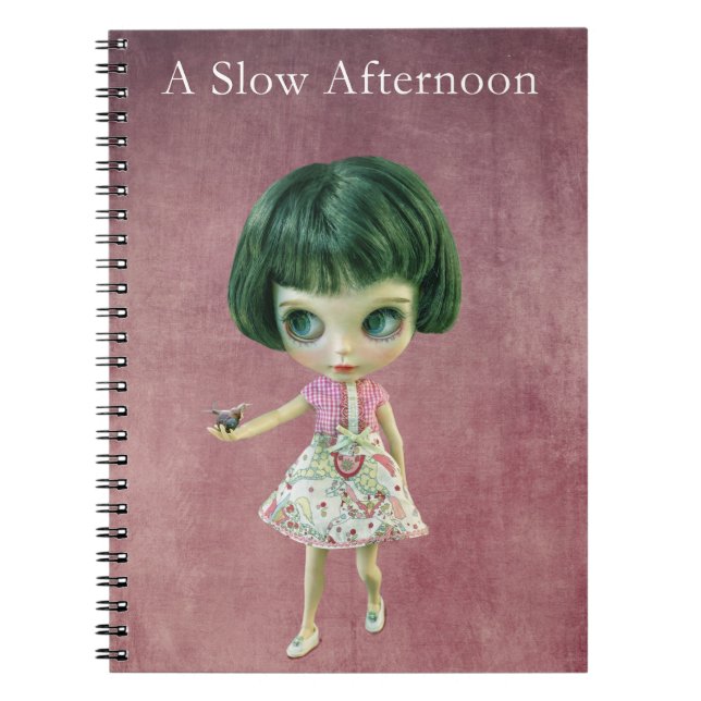 Caderno Espiral Jornal: Uma Tarde Devagar (Frente)