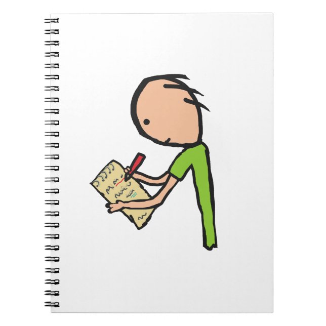 Caderno Espiral Jornalista (Frente)