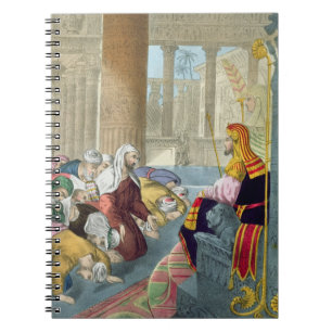 Caderno Espiral Joseph que recebe a homenagem de seus irmãos, de