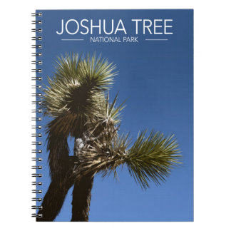 Caderno Espiral Joshua Tree National Park Branches Estilizados Via