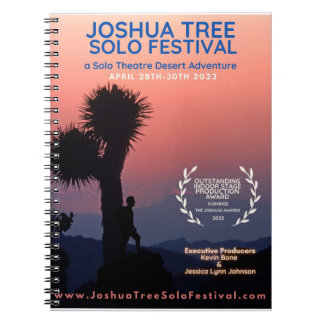 Caderno Espiral Joshua Tree Solo Festival 2023