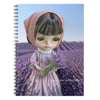 Caderno Espiral Journal ・Lavender Afternoon