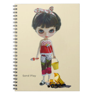 Caderno Espiral Journal ・Sand Play