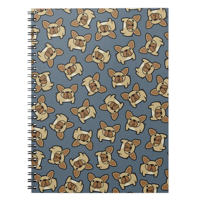 Caderno Espiral Jovem corça Frenchie (Frente)