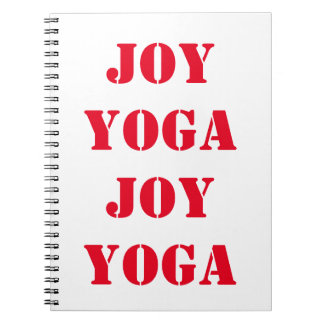 Caderno Espiral Joy Yoga Joy