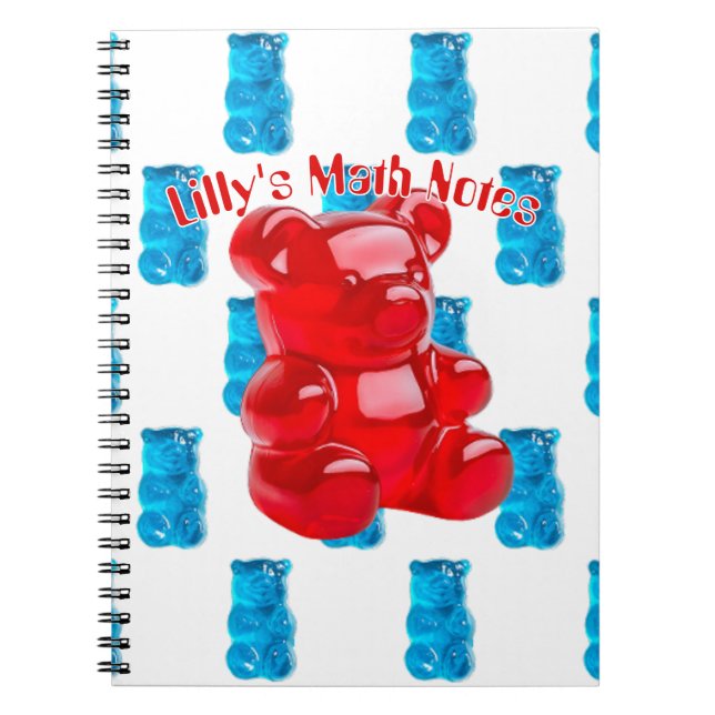 Caderno Espiral Jujuba Geleia  (Frente)