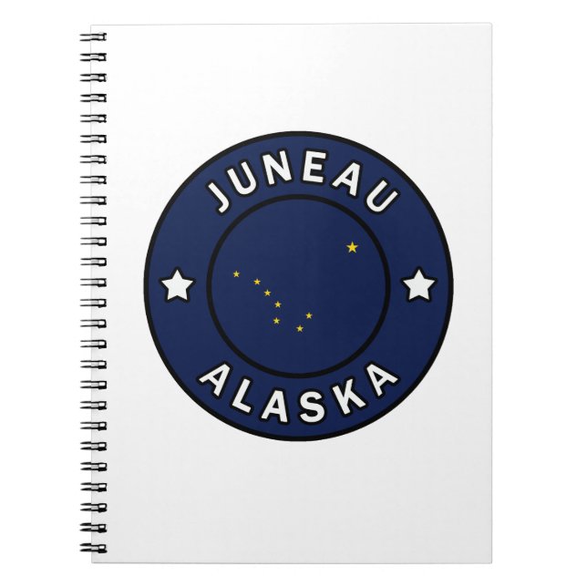 Caderno Espiral Juneau Alaska (Frente)