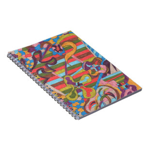 Caderno Espiral "Jungle Stripes I" Abstrato Art
