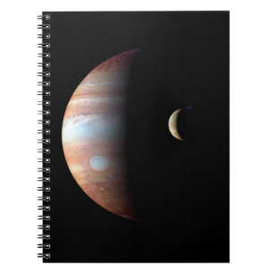 Caderno Espiral Júpiter 5º Planeta com Cassini Sistema Solar