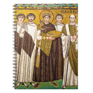 Caderno Espiral Justiniano, o Grande imperador romano