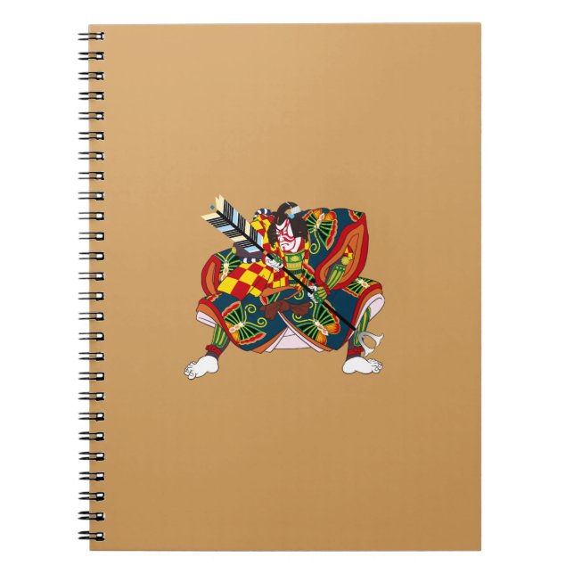 Caderno Espiral kabuki (Frente)