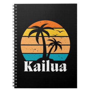 Caderno Espiral Kailua Retro Vintage