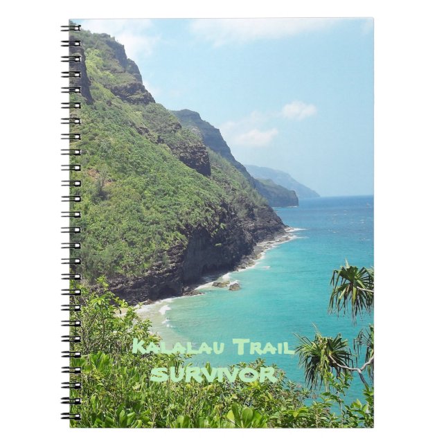 Caderno Espiral Kalalau Trail Notebook (Frente)