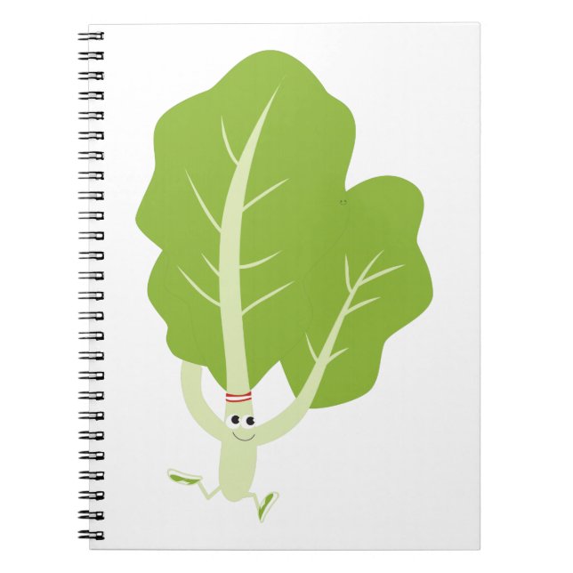 Caderno Espiral Kale Runner (Frente)