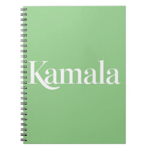 Caderno Espiral Kamala Irmã Kamala Harris para Presidente 2024