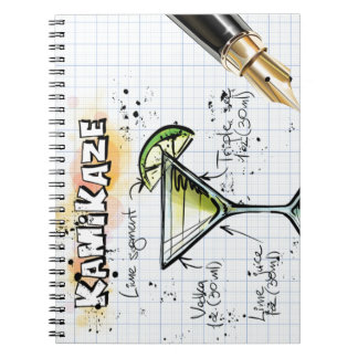 Caderno Espiral Kamikaze