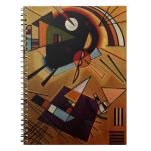 Caderno Espiral Kandinsky Black Violet