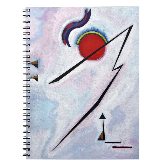 Caderno Espiral Kandinsky - Linha Angular (Frente)