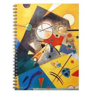 Caderno Espiral Kandinsky Quiet Harmony Abstrato Art