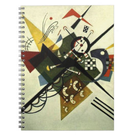 Caderno Espiral Kandinsky Sobre o Branco II