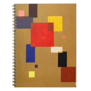 Caderno Espiral Kandinsky Treze Retângulos Abstrato Painting